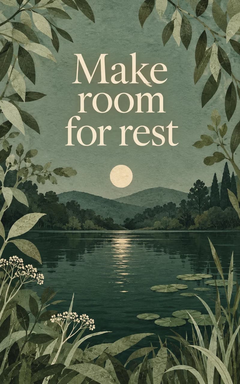 Make room for rest — wellbeing cover